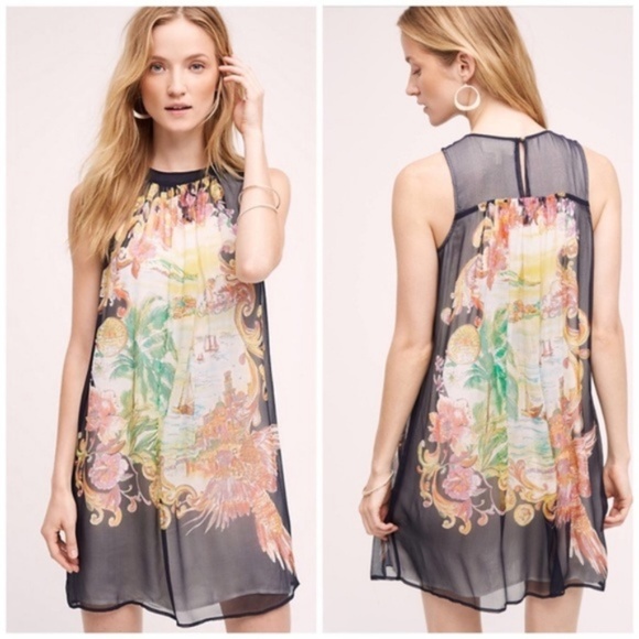 Anthropologie Dresses & Skirts - Anthropologie Moulinette Soeurs Silk Varese Dress